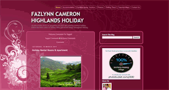 Desktop Screenshot of cameron-holiday.blogspot.com