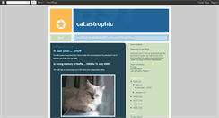 Desktop Screenshot of cat-astrophic.blogspot.com