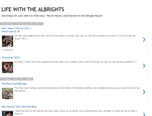 Tablet Screenshot of lifewiththealbrights.blogspot.com