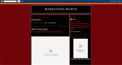 Desktop Screenshot of marquinho-marco.blogspot.com