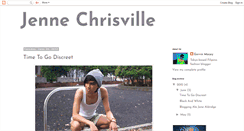 Desktop Screenshot of jennechrisville.blogspot.com