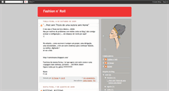 Desktop Screenshot of fashionnroll.blogspot.com