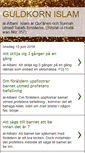 Mobile Screenshot of guldkornislam.blogspot.com