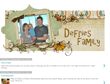 Tablet Screenshot of defriesfamily.blogspot.com