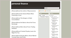 Desktop Screenshot of personal-finance-blogs.blogspot.com