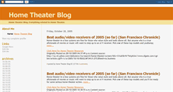 Desktop Screenshot of hometheaterblog.blogspot.com