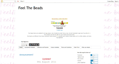 Desktop Screenshot of feelthe-beads.blogspot.com