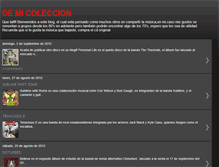 Tablet Screenshot of demicoleccion.blogspot.com