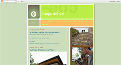 Desktop Screenshot of fuegodelsol.blogspot.com