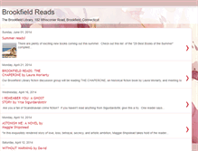 Tablet Screenshot of brookfieldreads.blogspot.com