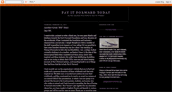 Desktop Screenshot of payitforwardnow.blogspot.com