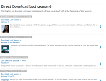 Tablet Screenshot of download-lostseason6.blogspot.com