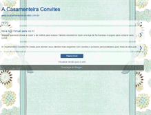 Tablet Screenshot of acasamenteiraconvites.blogspot.com