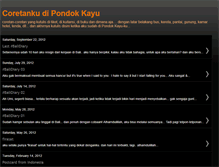 Tablet Screenshot of coretankudipondokkayu.blogspot.com