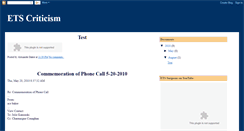 Desktop Screenshot of etscritic.blogspot.com