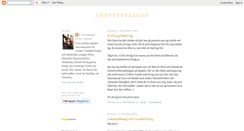 Desktop Screenshot of annpettersson.blogspot.com