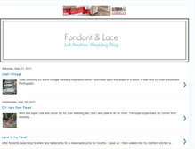 Tablet Screenshot of fondantandlace.blogspot.com
