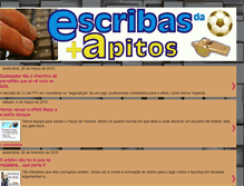 Tablet Screenshot of escribas-e-apitos.blogspot.com