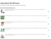 Tablet Screenshot of abecedarioderefranes.blogspot.com