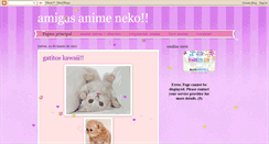 Desktop Screenshot of amigasanimeneko.blogspot.com