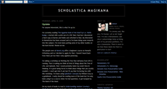 Desktop Screenshot of magikana.blogspot.com