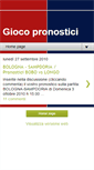 Mobile Screenshot of giocopronostici.blogspot.com