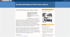 Desktop Screenshot of facultyrefreshers.blogspot.com