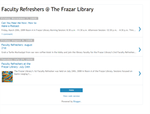 Tablet Screenshot of facultyrefreshers.blogspot.com