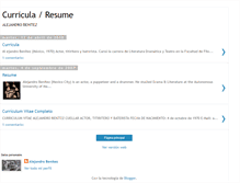 Tablet Screenshot of curricularesume.blogspot.com