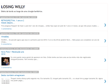 Tablet Screenshot of losingwilly.blogspot.com