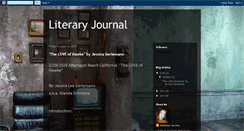 Desktop Screenshot of jessicasliteraryjournal.blogspot.com