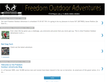 Tablet Screenshot of myfreedomoutoors.blogspot.com