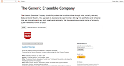 Desktop Screenshot of genericensemblecompany.blogspot.com