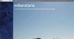 Desktop Screenshot of mibarataria.blogspot.com