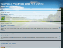 Tablet Screenshot of anycraftcard.blogspot.com