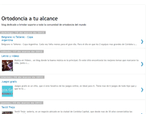 Tablet Screenshot of ortodonciaatualcance.blogspot.com