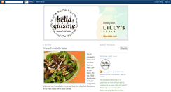 Desktop Screenshot of bellacuisine.blogspot.com