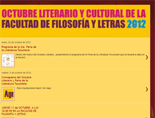 Tablet Screenshot of octubreliterario.blogspot.com