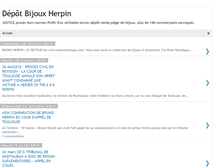 Tablet Screenshot of depotbijouxherpin.blogspot.com