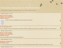 Tablet Screenshot of emergencyresourcesinnc.blogspot.com