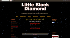 Desktop Screenshot of littleblackdiamond.blogspot.com