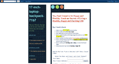 Desktop Screenshot of 17-inch-laptop-backpack-71b7.blogspot.com