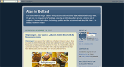 Desktop Screenshot of alaninbelfast.blogspot.com