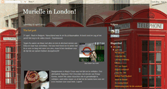 Desktop Screenshot of murielleinlondon.blogspot.com