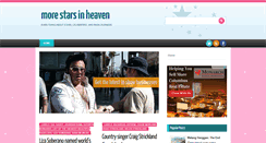 Desktop Screenshot of morestarsinheaven.blogspot.com