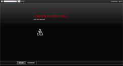 Desktop Screenshot of cultursound.blogspot.com