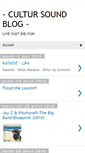 Mobile Screenshot of cultursound.blogspot.com