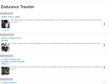 Tablet Screenshot of endurancetraveler.blogspot.com