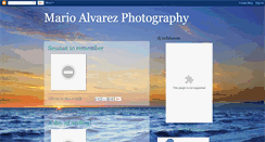 Desktop Screenshot of marioalvarezphotography.blogspot.com