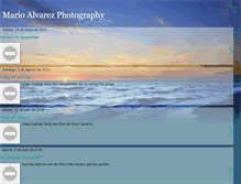 Tablet Screenshot of marioalvarezphotography.blogspot.com